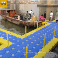 Floating bridge platform pontoon dock